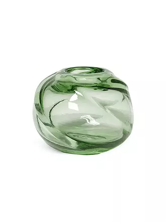 FERM LIVING | Vase Water Swirl 16cm Rund | 